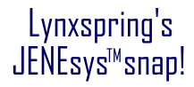 Lynxspring’s JENEsys™ snap! 