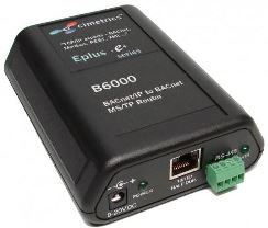 B6000 Cimetrics BACnet/IP to BACnet MS/TP Router