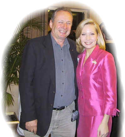 Katie Harmon, Miss America 2002 & Editor, Ken Sinclair