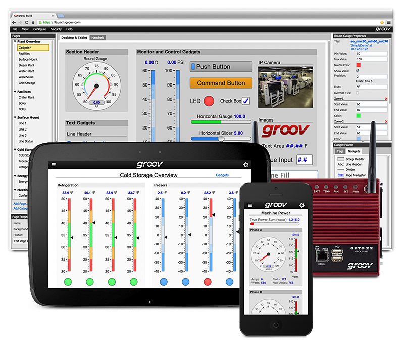 groov mobile devices