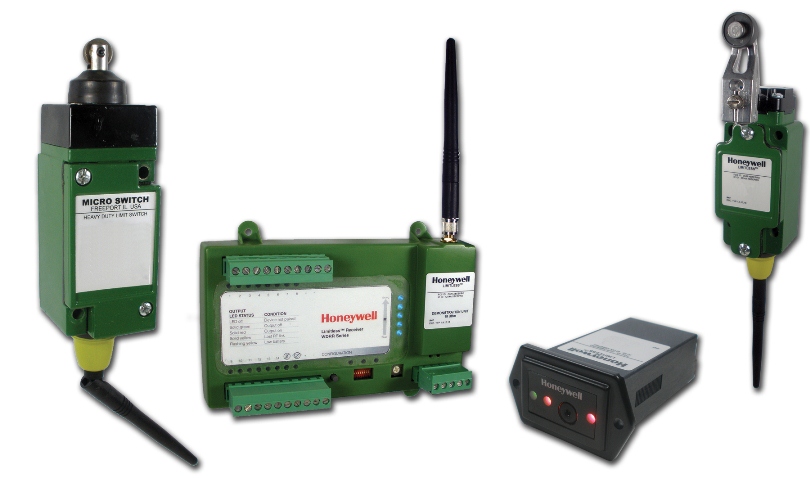 Wireless limit switches