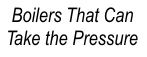 Heat Transfer Inc. Knows Its Boilers Can Take the Pressure Thanks to Setra Transducers