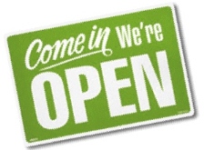 We are Open