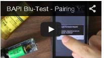 Pairing the Blu-Test probe with Your Smartphone