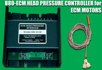 880 Series Low Ambient ECM/VFD Motor Interface