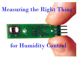Measuring the Right Thing for Humidity Control