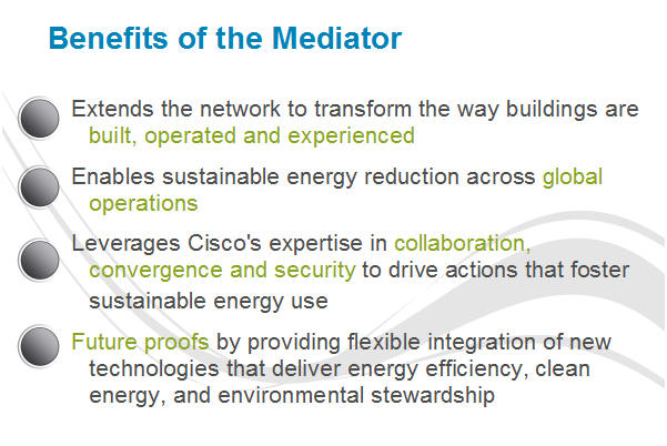 Benefits of the Mediator