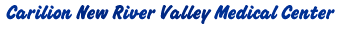 Carilion New River Valley Medical Center