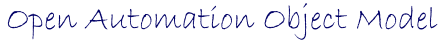 Open Automation Object Model 
