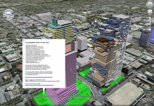 Googleplex landed in San Jose, first in Excel on right and then resolved on left.