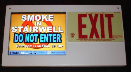 Electronic Exit Signs