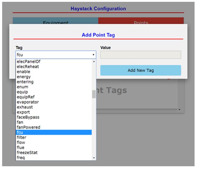 Haystack Configuration