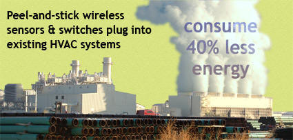 Figure 1 - The power of self-powered wireless sensor networks