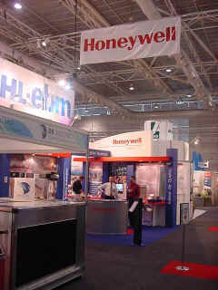 only traditional major to exhibit was Honeywell