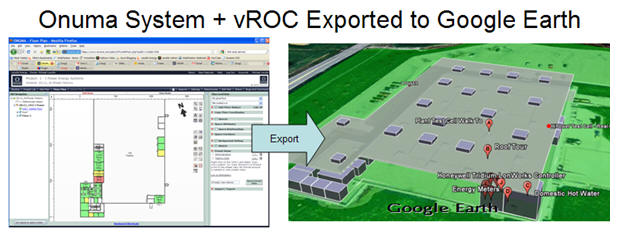 Onuma System + vROC Exported to Google Earth
