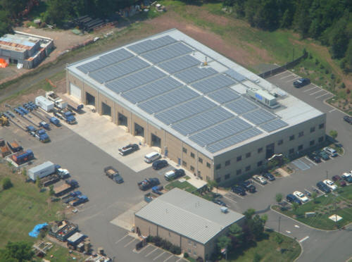 Fig 1. Aerial photo of 31 Tannery, taken on July 31, 2007
