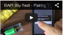 Pairing the Blu-Test probe with Your Smartphone