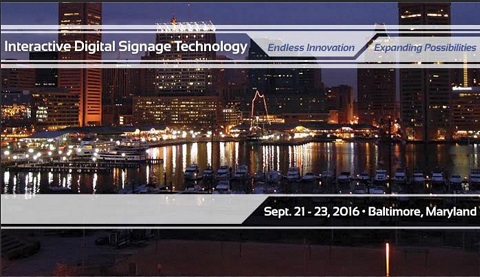 Interactive Digital Signage Technology