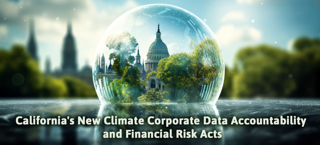 Navigating California's New Climate Corporate Data Accountability and Financial Risk Acts: A Forward-Thinking Approach