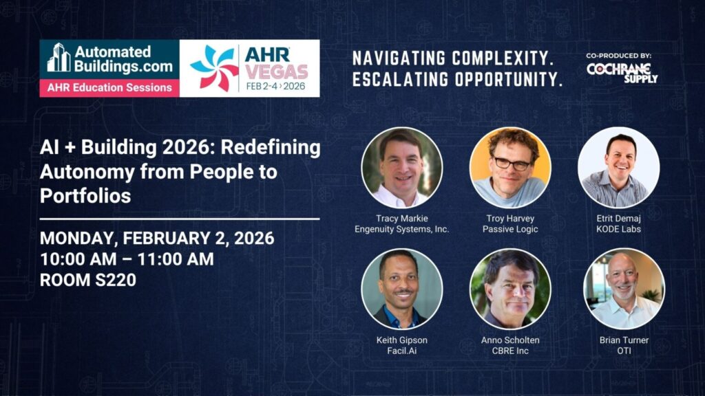 Current image: AI + Buildings 2026: Redefining Autonomy from People to Portfolios